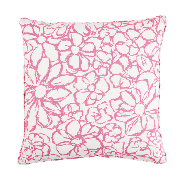 Sidonie 22" Pillow Magenta | Schumacher Pillows