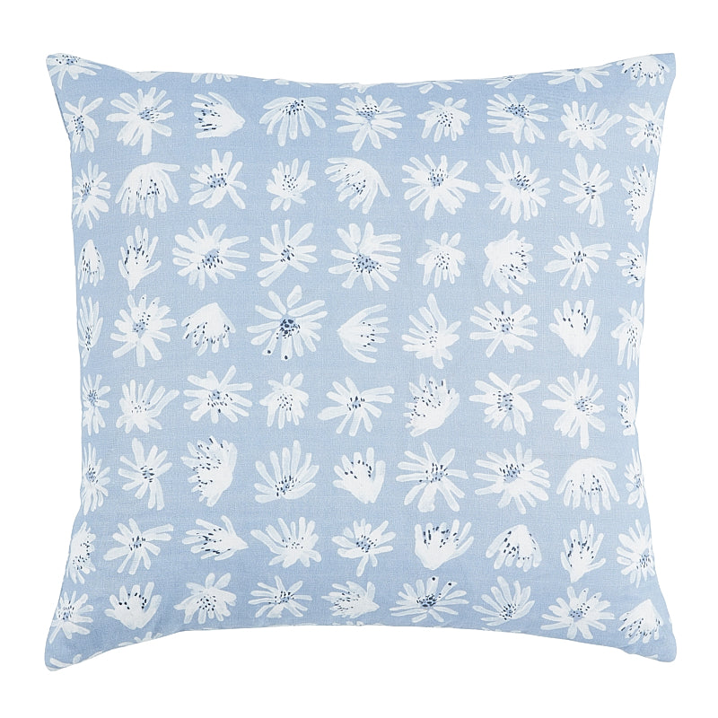 Meadow Rock 22" Pillow Blue