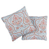 PAISLEY COURT 20" PILLOW Sky&Rose