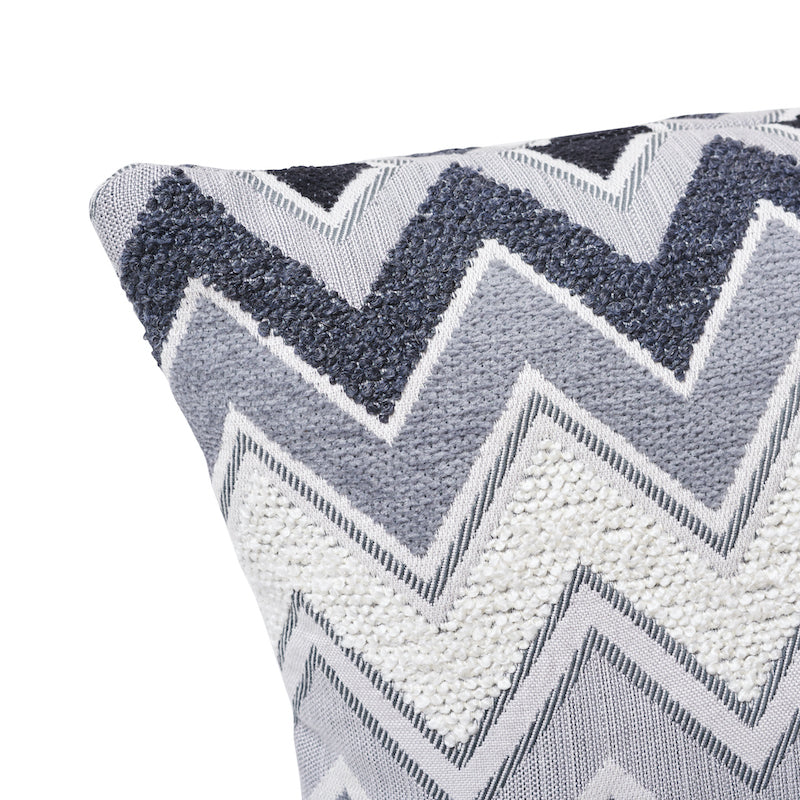 ZENYATTA MONDATTA 18" PILLOW Noir&Blanc