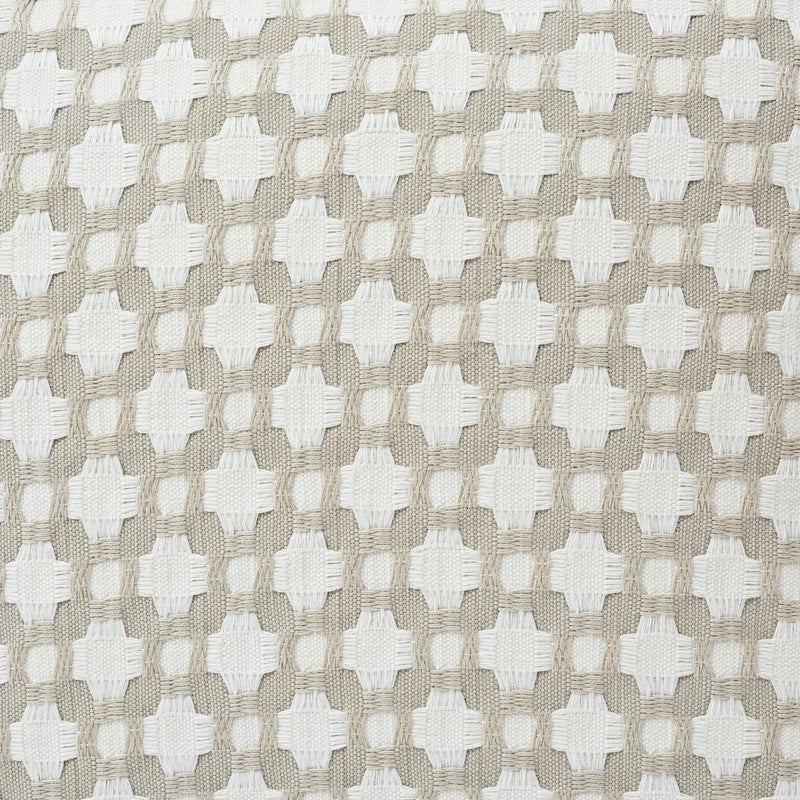 BETWIXT 18" PILLOW Stone/White