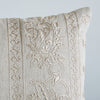 JAIPUR LINEN EMBROIDERY PILLOW Flax