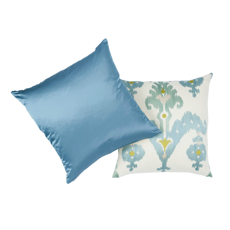 RAJA EMBROIDERY 22" PILLOW Sky