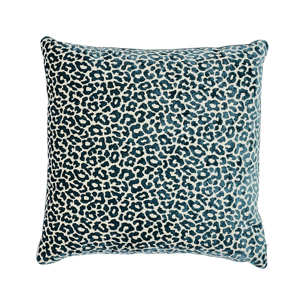 Madeleine Velvet 18" Pillow Cadet | Schumacher Pillows
