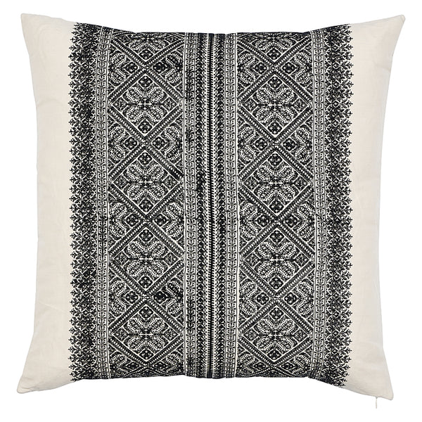 Toledo 22" Pillow Noir | Schumacher Pillows