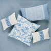 Toledo Pillow Chambray & White
