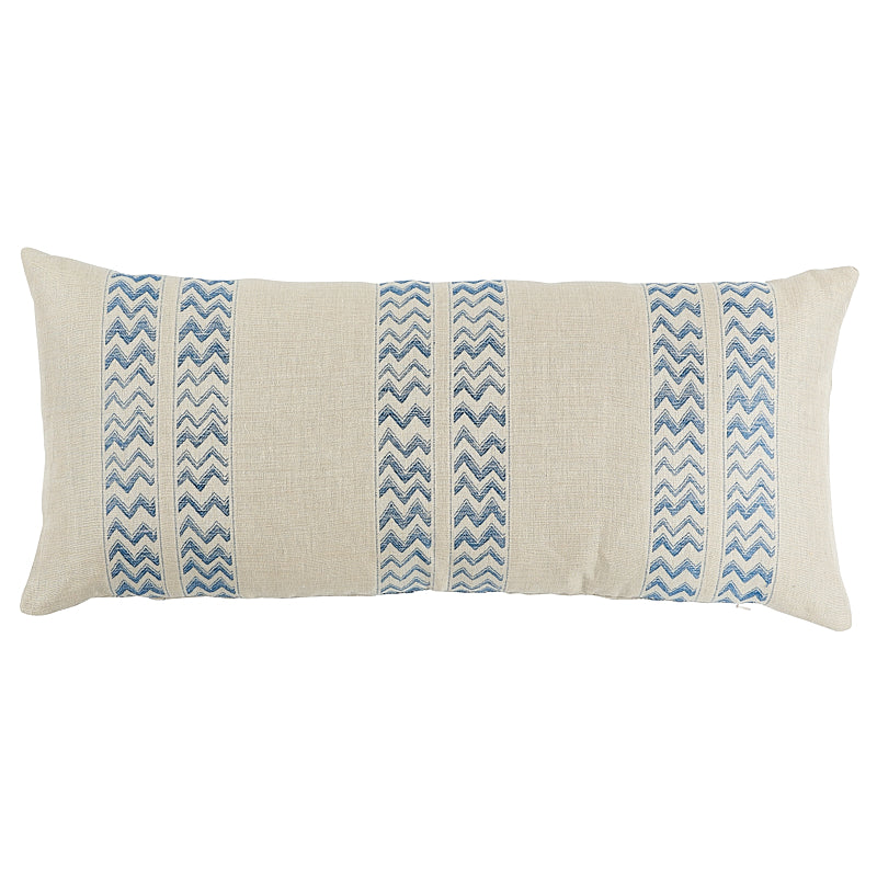 Kudu Stripe Pillow Blue