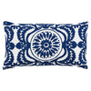 CASTANET EMBROIDERY PILLOW Cobalt