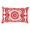 CASTANET EMBROIDERY PILLOW Red