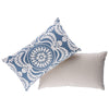 CASTANET EMBROIDERY PILLOW Chambray
