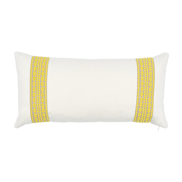 Talitha Pillow Yellow | Schumacher Pillows
