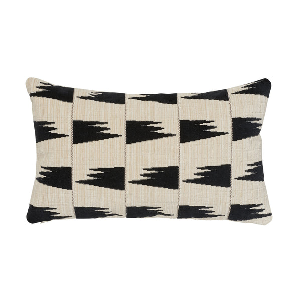 Tutsi Pillow Ivory | Schumacher Pillows