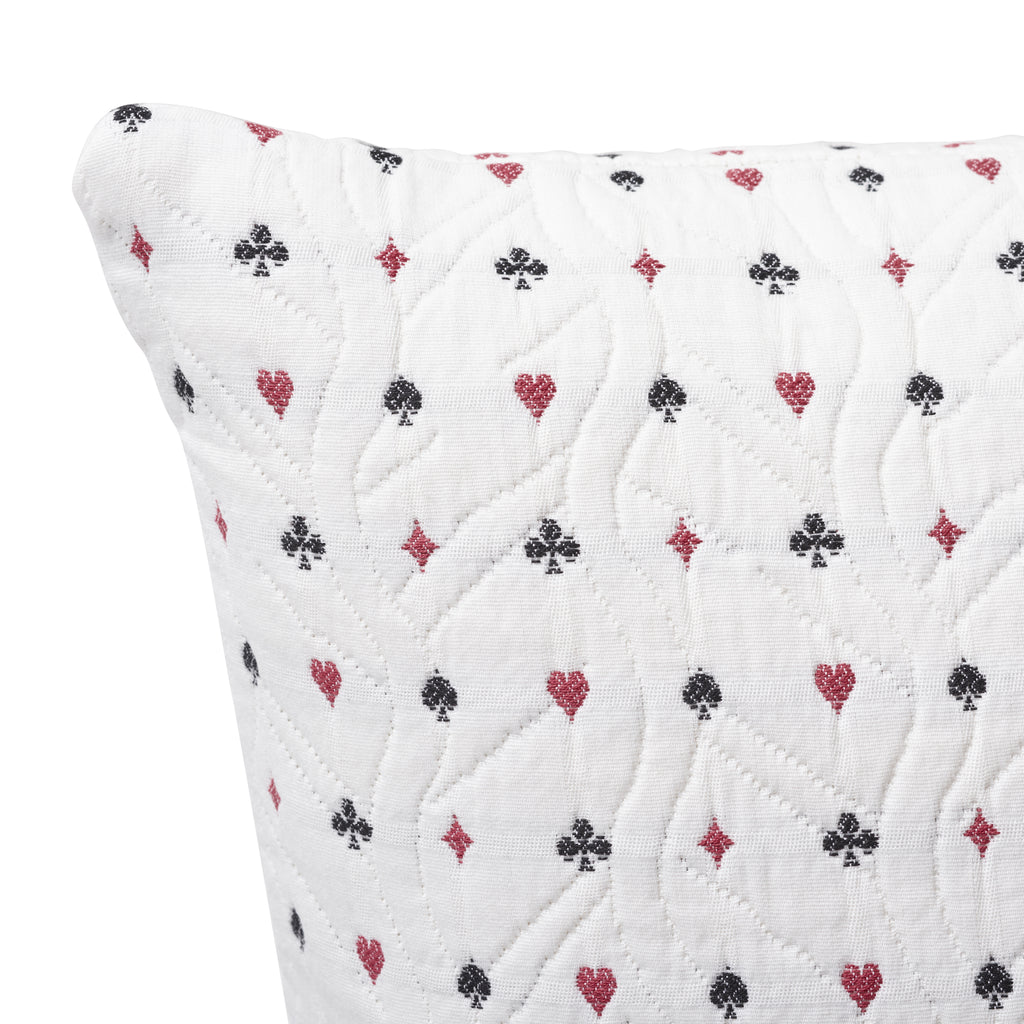LE JOUEUR 16" PILLOW Rouge