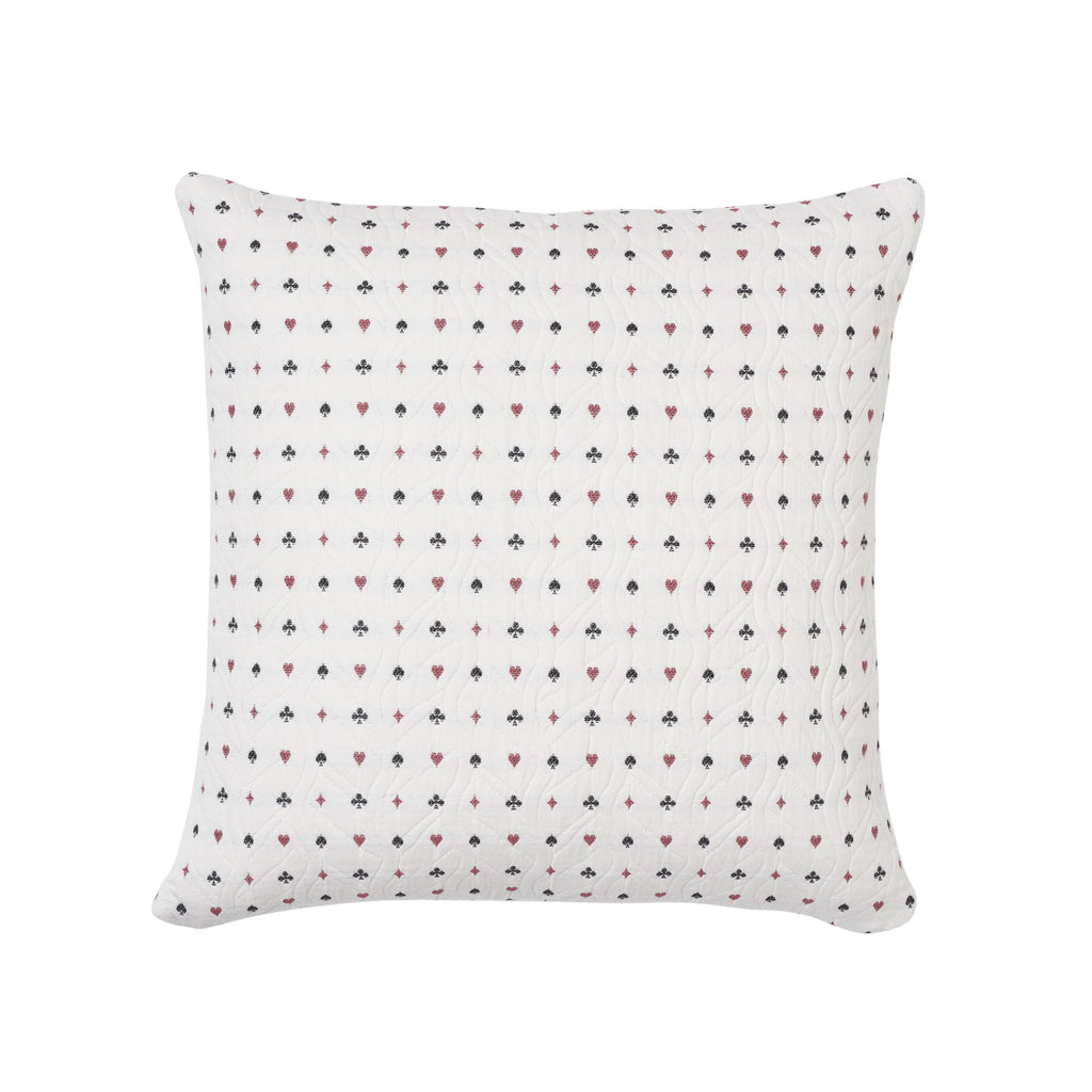 LE JOUEUR 16" PILLOW Rouge