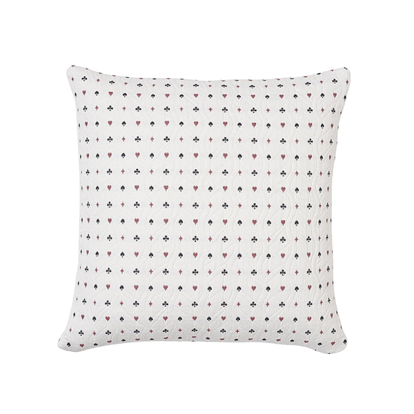Le Joueur 18" Pillow Rouge | Schumacher Pillows