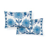 Marguerite Embroidery Pillow Sky