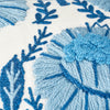 Marguerite Embroidery Pillow Sky