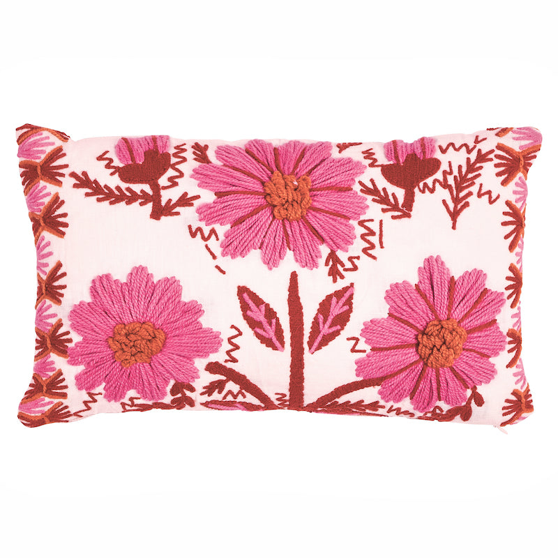 MARGUERITE EMBROIDERY PILLOW Blos