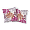 KIMONO IKAT 18" PILLOW Berry