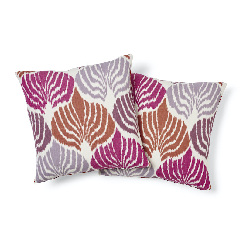 KIMONO IKAT 18" PILLOW Berry