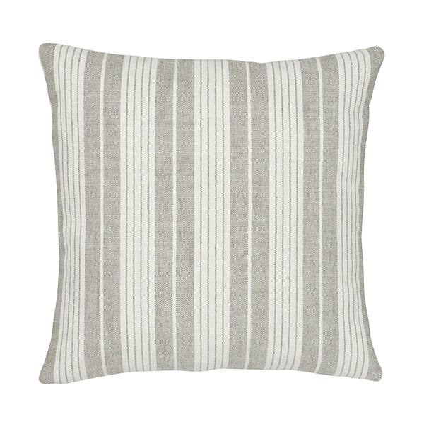 Horst Stripe 20" Pillow Grisaille | Schumacher Pillows