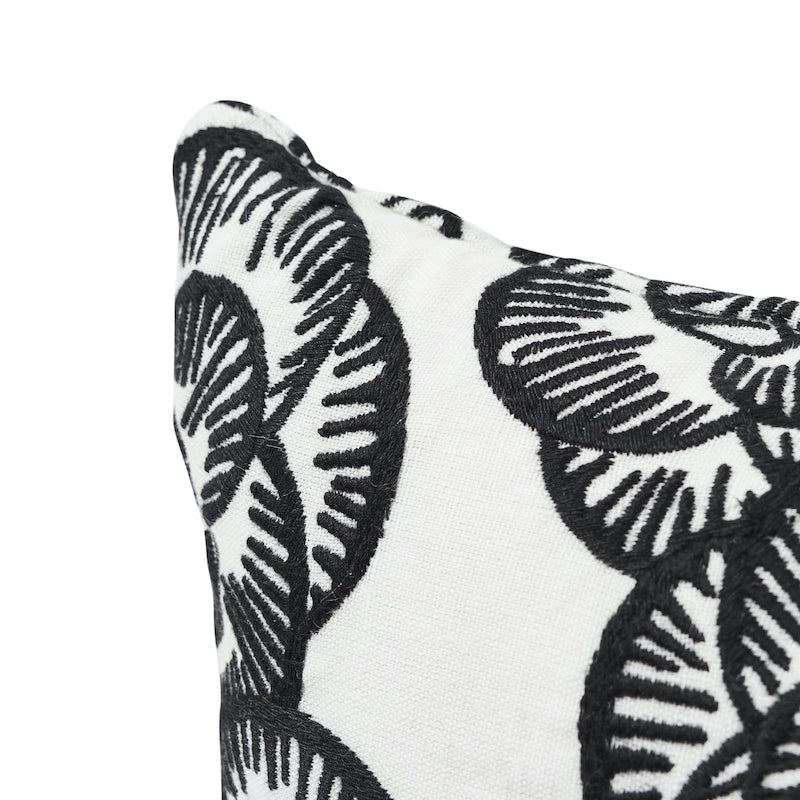 MONA 18" PILLOW Blackwork