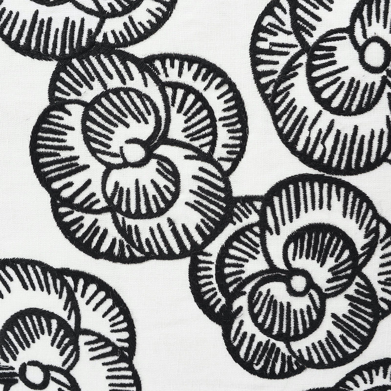 MONA 18" PILLOW Blackwork