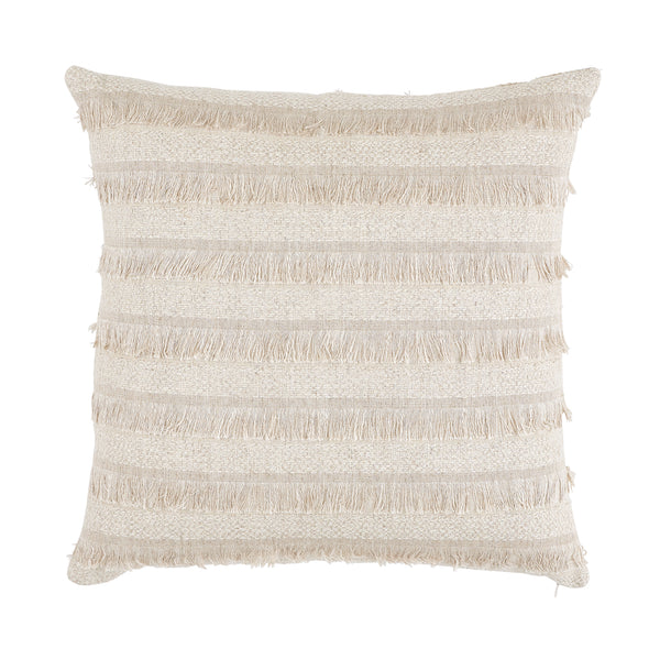 Acadia 24" Pillow Greige | Schumacher Pillows
