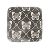 PAPILLON VELVET 18" PILLOW Pewter