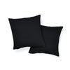 ZEBRA PALM I/O 16" PILLOW Black