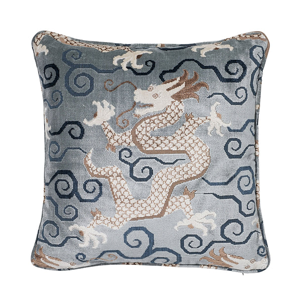 Bixi Velvet 18" Pillow Celestine | Schumacher Pillows