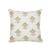 RUBIA EMBROIDERY 16" PILLOW Ivory