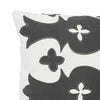 BERGAMA PILLOW Carbon&Ivory