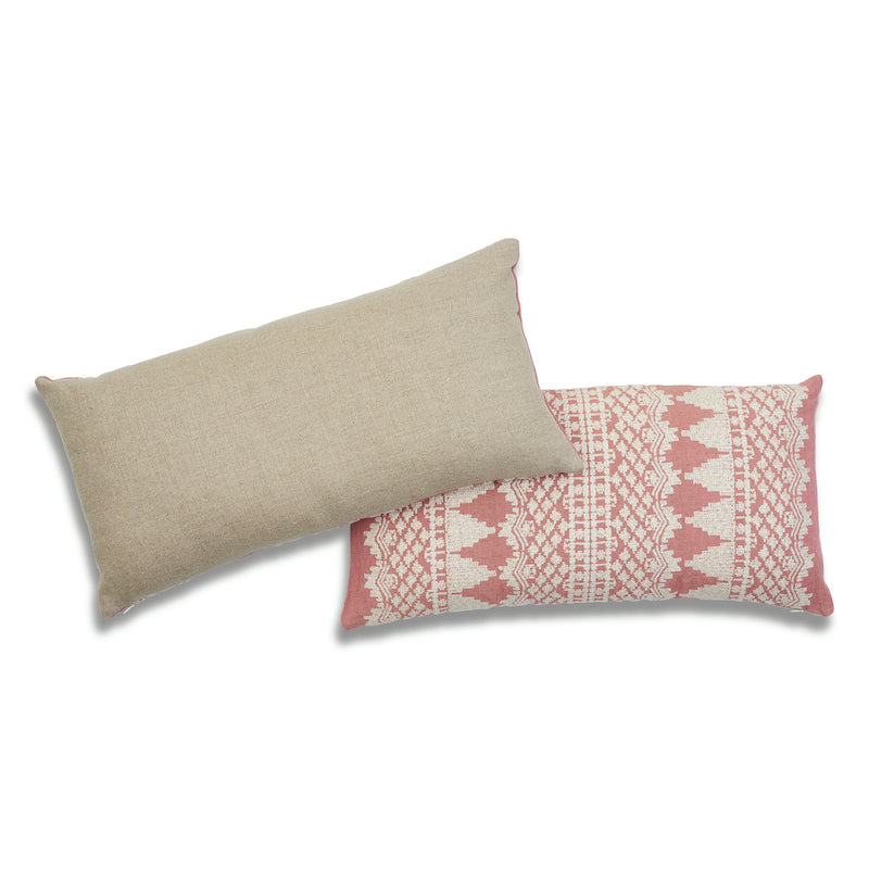 WENTWORTH EMBROIDERY PILLOW Rose