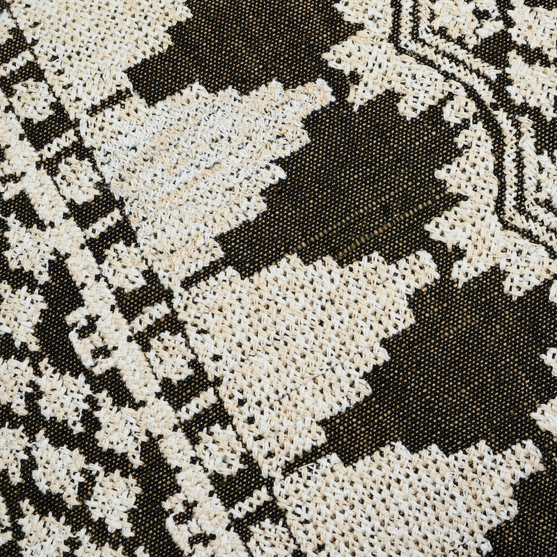 WENTWORTH EMBROIDERY PILLOW Carbon