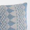 WENTWORTH EMBROIDERY PILLOW Chambray