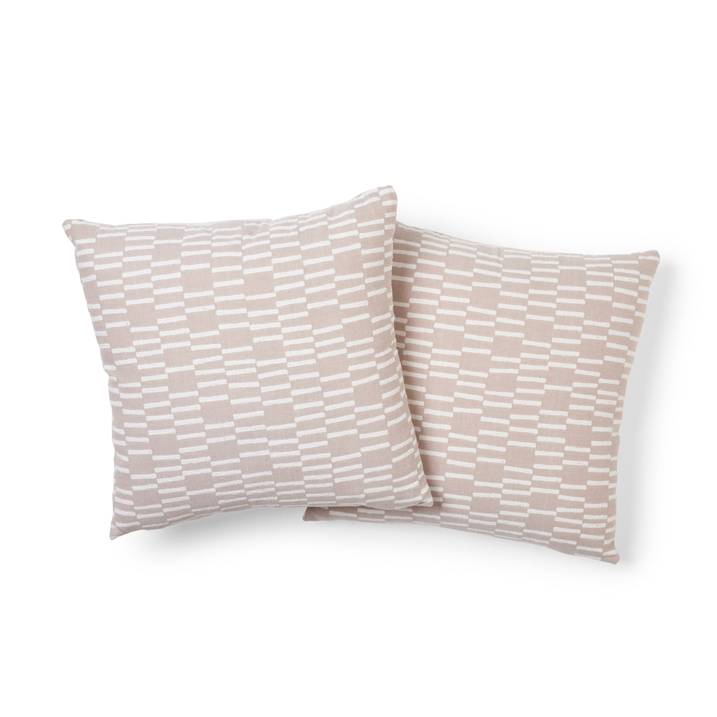 CEDAR TREE NECK 20" PILLOW Clay