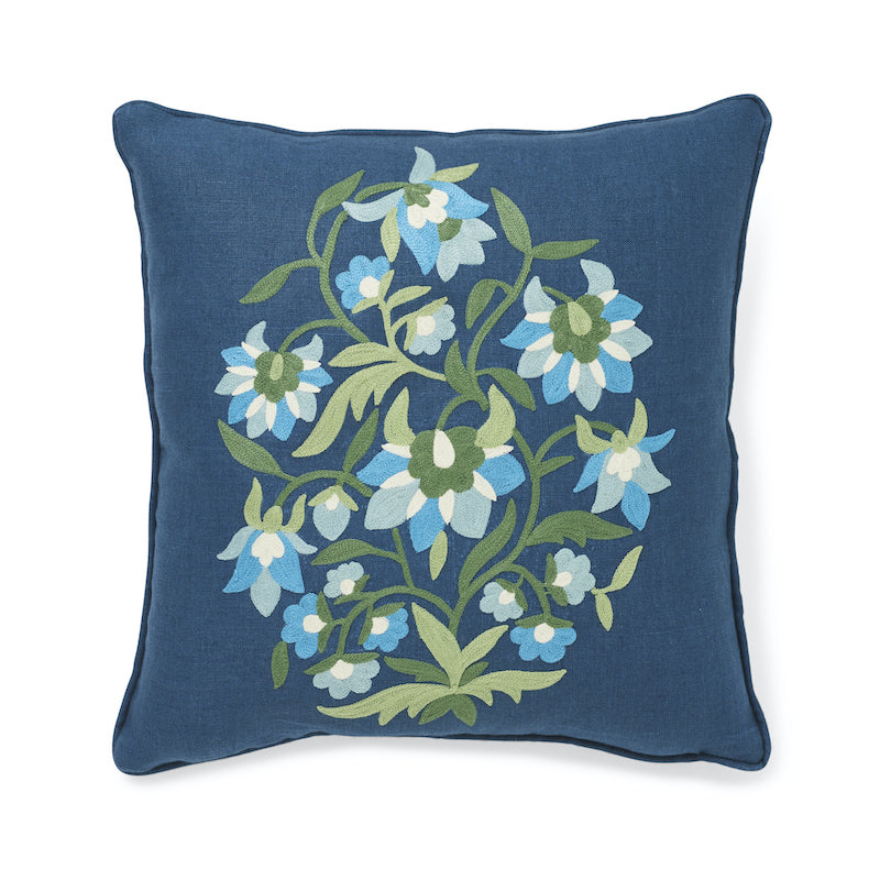 ANTALYA MEDALLION PILLOW PAIR Aegean