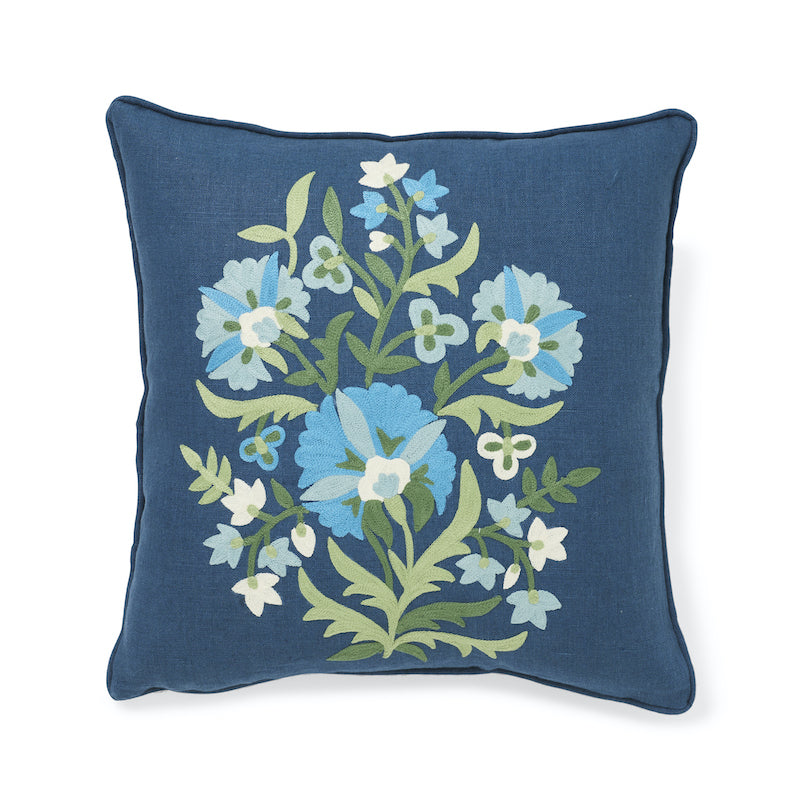 ANTALYA MEDALLION PILLOW PAIR Aegean