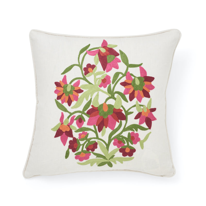 ANTALYA MEDALLION PILLOW PAIR Garnet