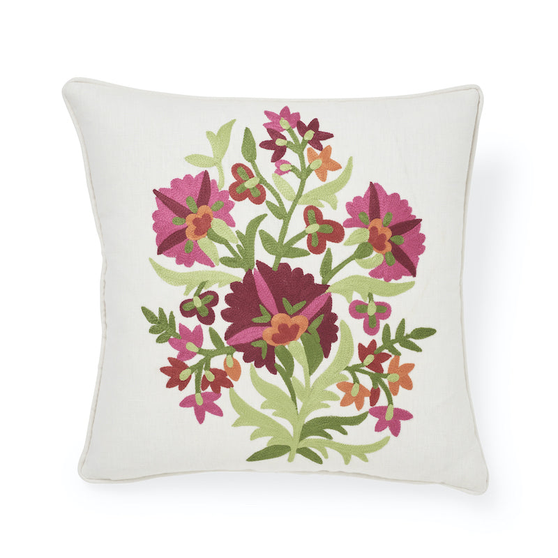 ANTALYA MEDALLION PILLOW PAIR Garnet