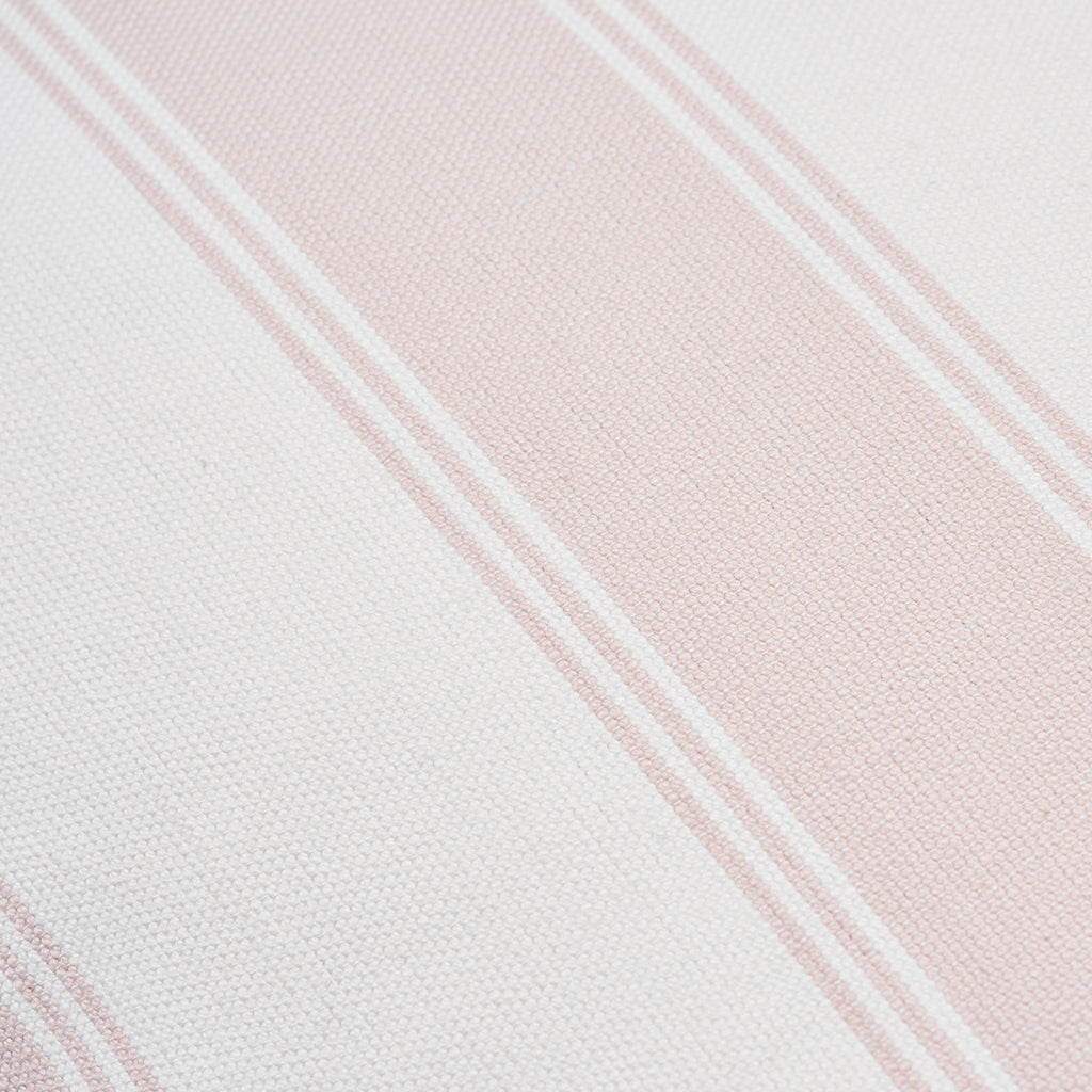 RAFE STRIPE 18" PILLOW Pink&White
