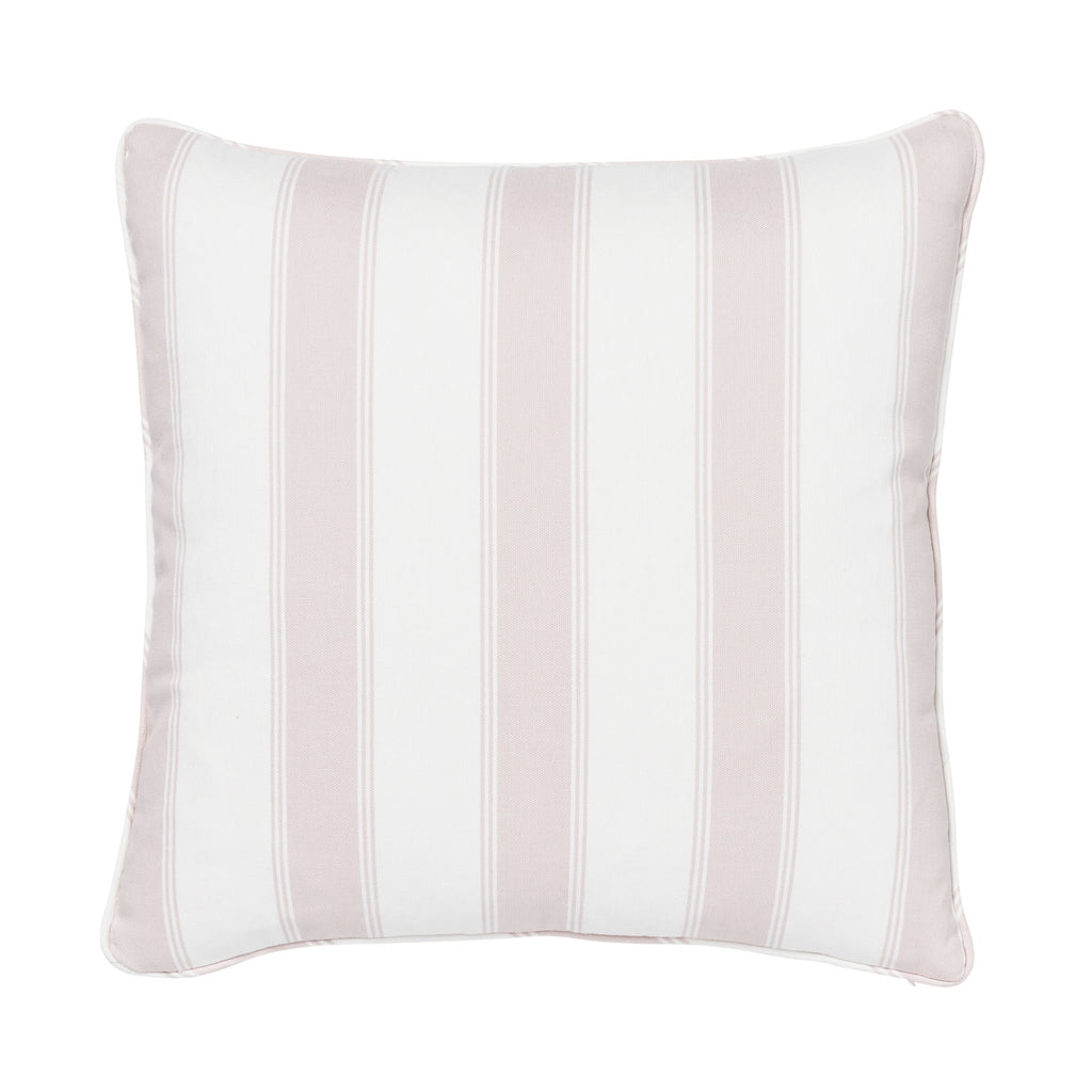 RAFE STRIPE 18" PILLOW Pink&White