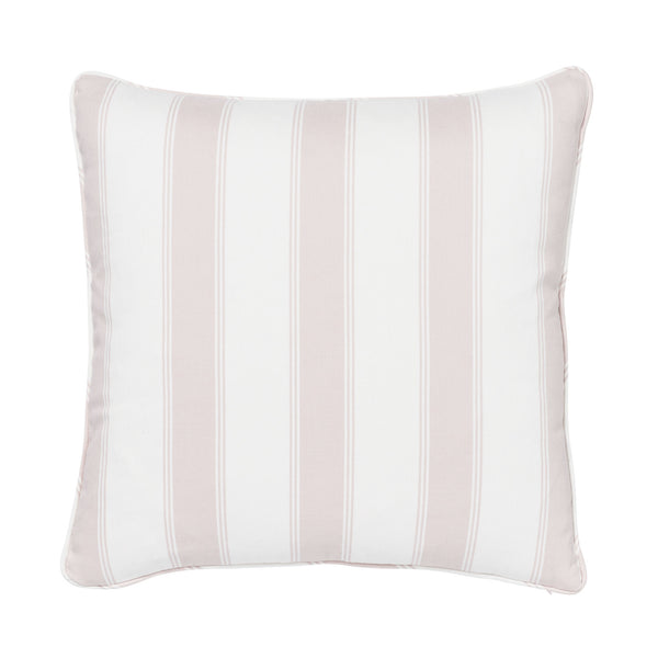 RAFE STRIPE 18" PILLOW Pink&White