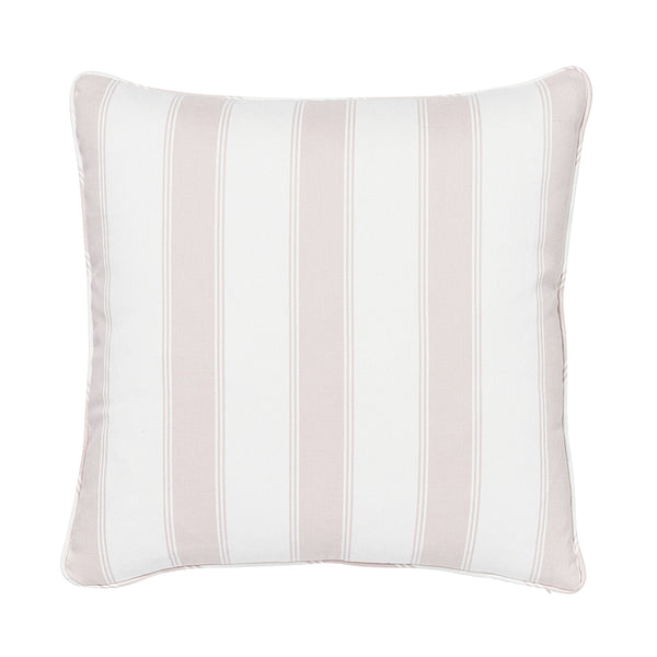 RAFE STRIPE 20" PILLOW Pink&White