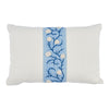 ASHOKA PILLOW Ivory&Blue