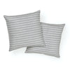ARLO & SHIMMER LINEN 18" PILLOW Grey