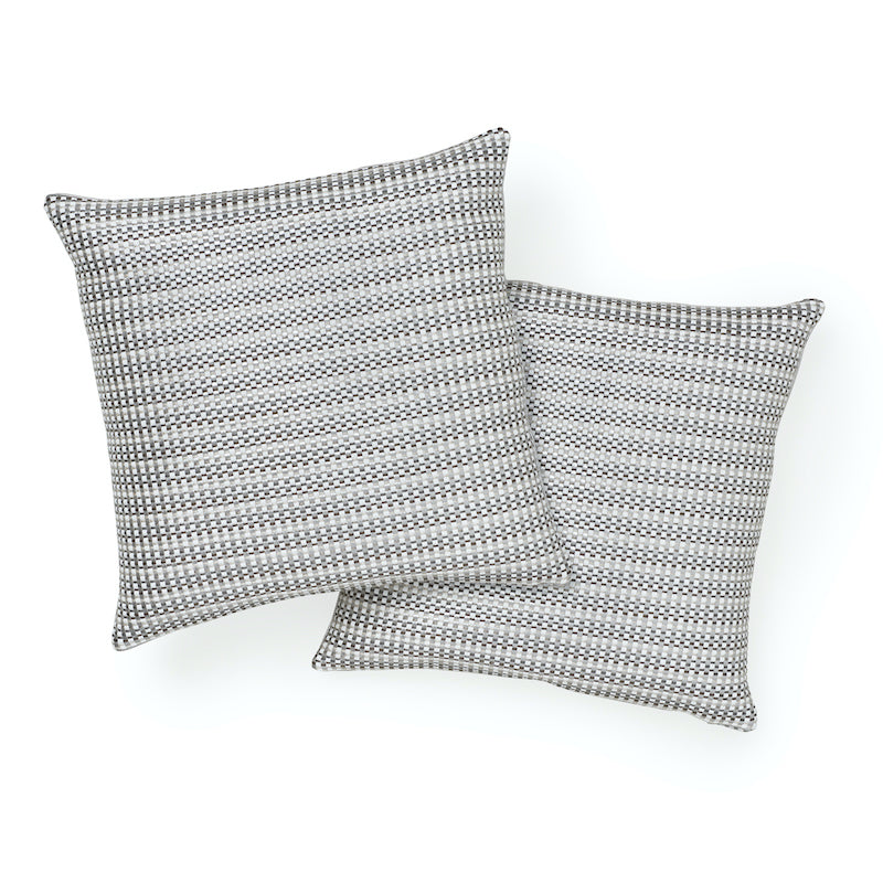 ARLO & SHIMMER LINEN 18" PILLOW Grey