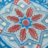 MONTECITO MEDALLION 18" PILLOW Red&Blue
