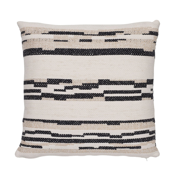 Sambar 22" Pillow Black & Gold